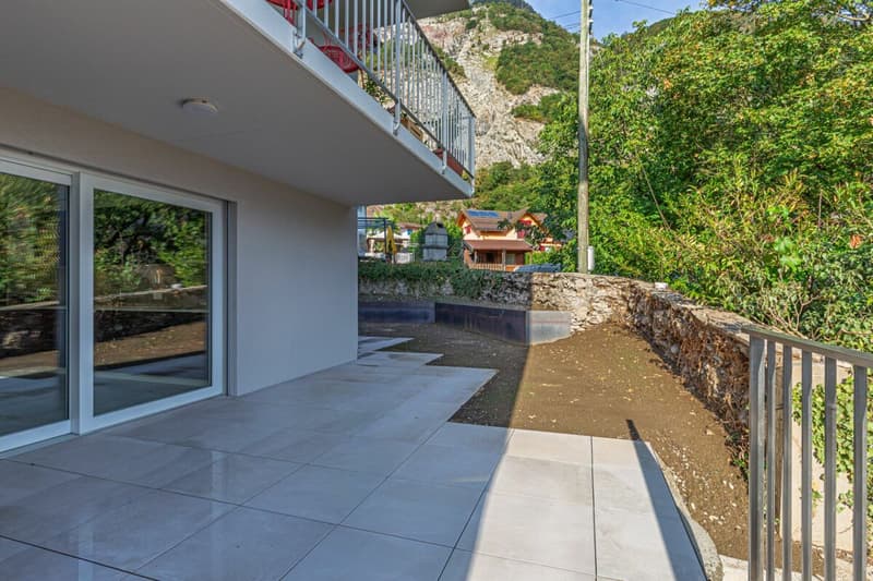 Libre de suite : tout neuf jardin et Dents du Midi ! (12)