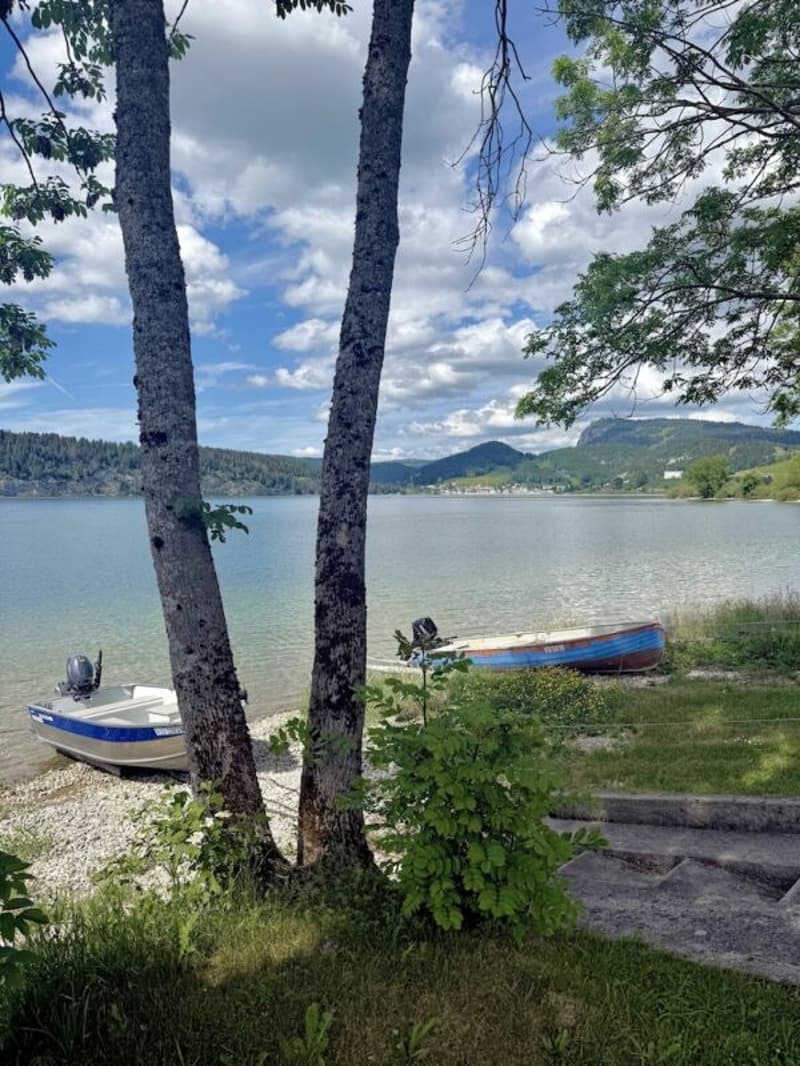 The privilege of a first line facing the lake (20)