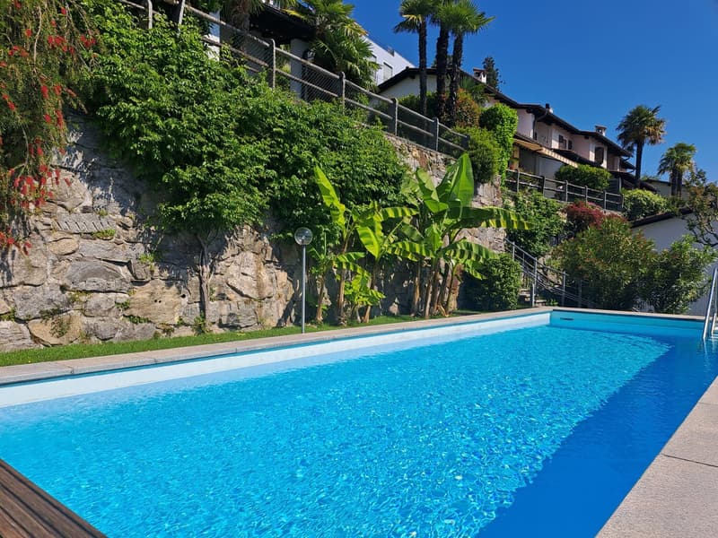 Maison avec vue spectaculaire à  Brissago, Tessin (2)