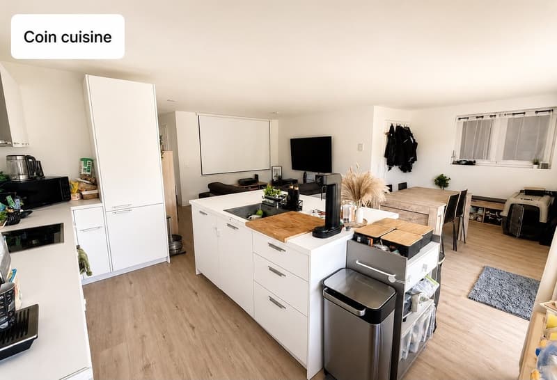 Ampio appartamento di 5.5 locali con giardino privato a Coffrane (2)
