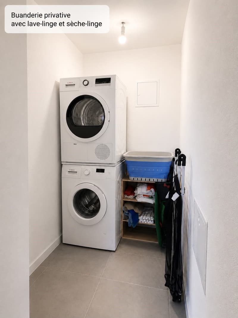 Ampio appartamento di 5.5 locali con giardino privato a Coffrane (10)