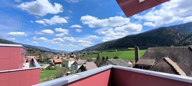 Penthouse 3.5 rooms in Villeret (8)
