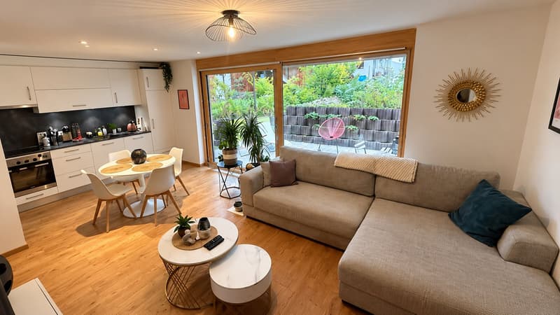 A SAISIR : Grand appartement 2,5 pièces avec terrasse à Vouvry (1)