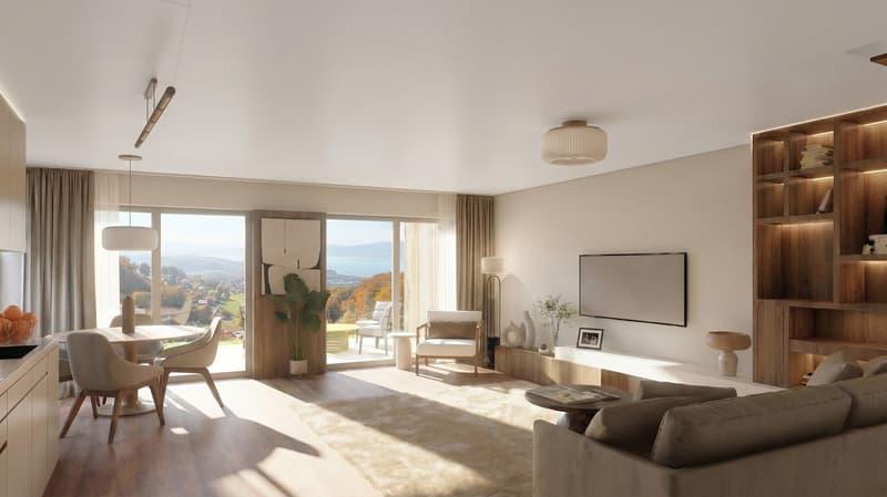 New promotion of four villas in Jongny with a view of Lake Geneva (7)
