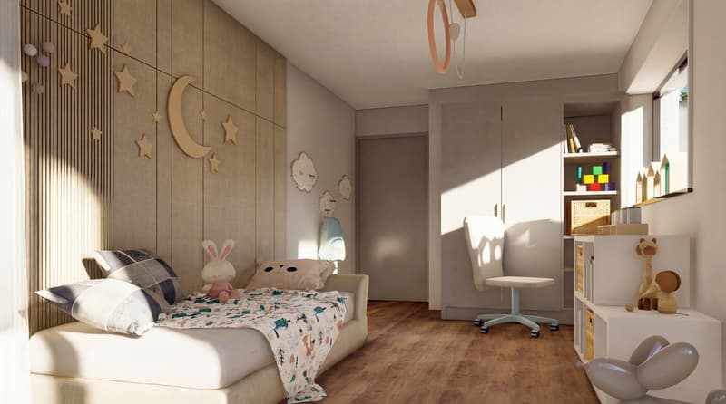 New promotion of four villas in Jongny with a view of Lake Geneva (4)