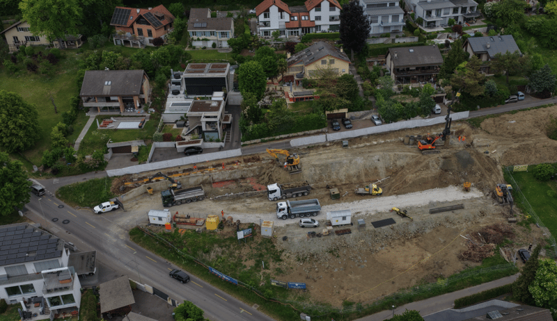 Baustart erfolgt: Neubau DEFH Haus 2 (6)
