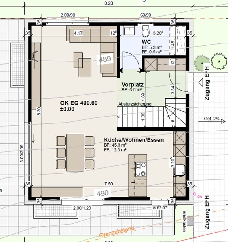Neubau-Einfamilienhaus an ruhiger Lage in Hellsau (3)