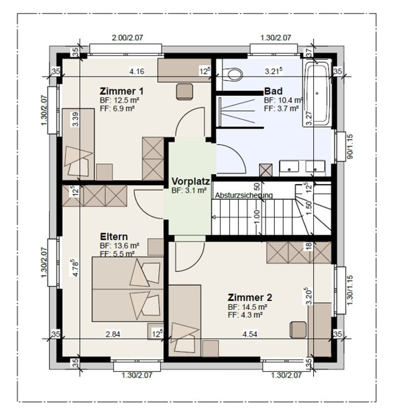 Neubau-Einfamilienhaus an ruhiger Lage in Hellsau (4)