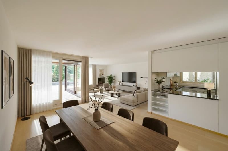 4.5-Zimmer-Terrassenhaus im Grünen mit Renovationspotential (2)