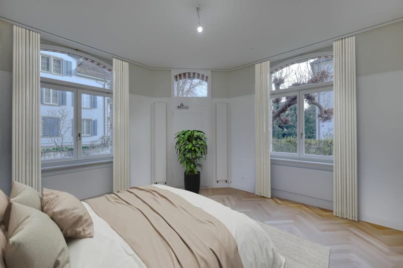 Exklusive 3.5-Zimmer-Gartenwohnung - Historischer Charme trifft modernen Wohnluxus (4)