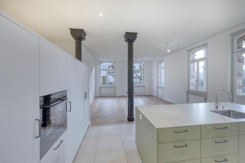 Exklusive 3.5-Zimmer-Gartenwohnung - Historischer Charme trifft modernen Wohnluxus (3)