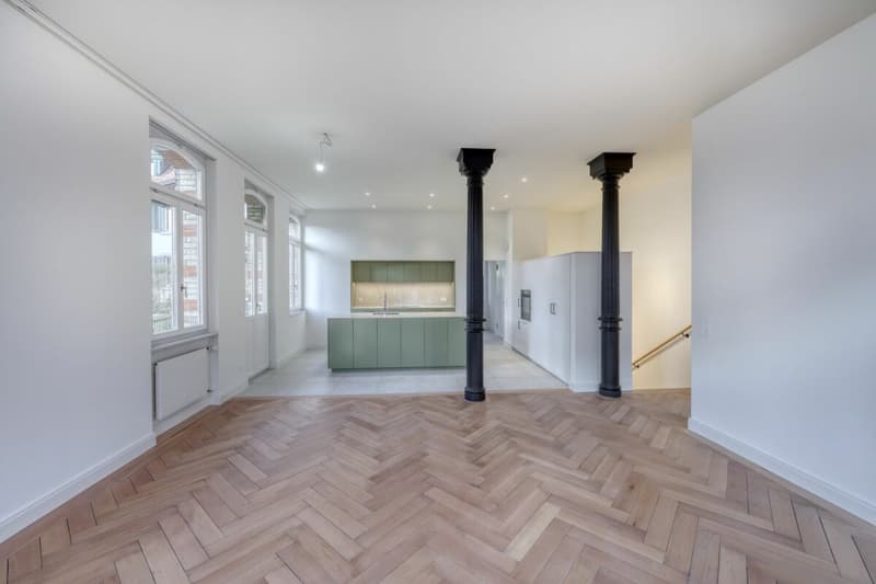 Exklusive 3.5-Zimmer-Gartenwohnung - Historischer Charme trifft modernen Wohnluxus (2)