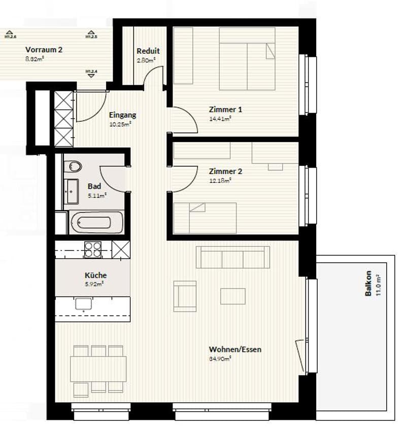 Habiter de manière moderne près de la ville (7)