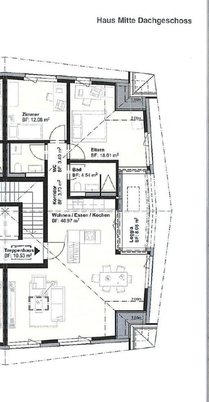 Moderne Dachwohnung mit Blick ins Grüne (10)