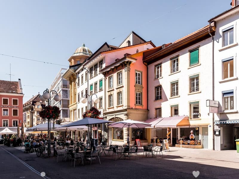 Wohnung im Zentrum von Biel mit eigenem Waschturm (1)