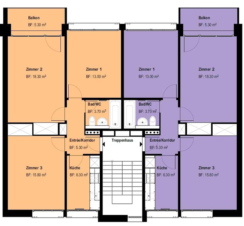 Moderne 3-Zimmerwohnung (9)