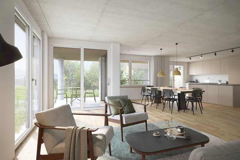Neubau 5.5-Zimmer Wohnung mit rund 150 m2 Umschwung (5)