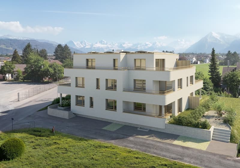 Neubau 5.5-Zimmer Wohnung mit rund 150 m2 Umschwung (2)