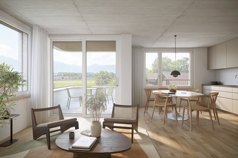 Moderne Neubau 3.5-Zimmer EG Wohnung in Uetendorf (4)