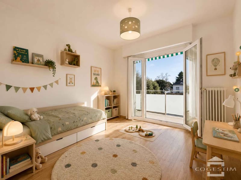 Apartment with 3.5 rooms, two steps from the lake (7)