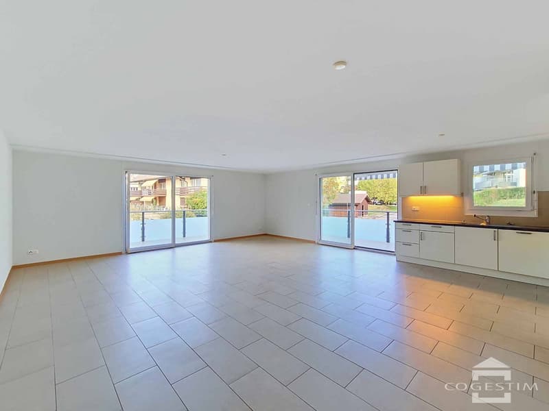 4.5 pièces aux beaux volumes avec grand balcon (5)