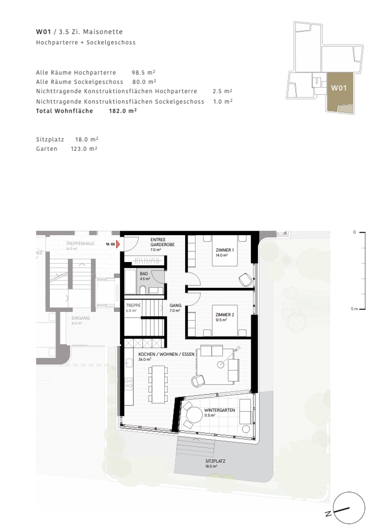 Appartement en duplex neuf attractif avec grand jardin et sous-sol (6)