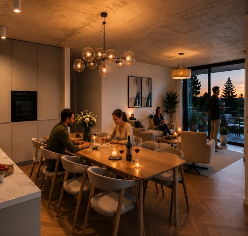 Nouvelle construction d'un appartement de 1,5 pièces avec jardin au rez-de-chaussée surélevé (4)