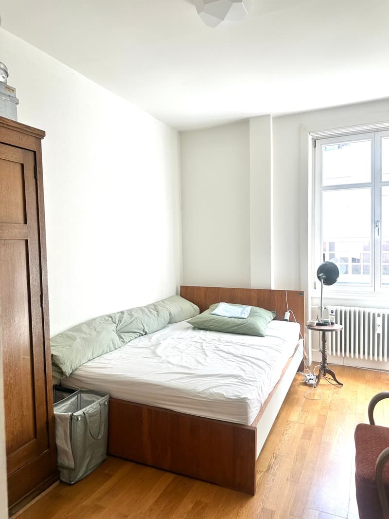 Charmante 3-Zimmer-Altbauwohnung mit Balkon in Basel-Gundeldingen (4)