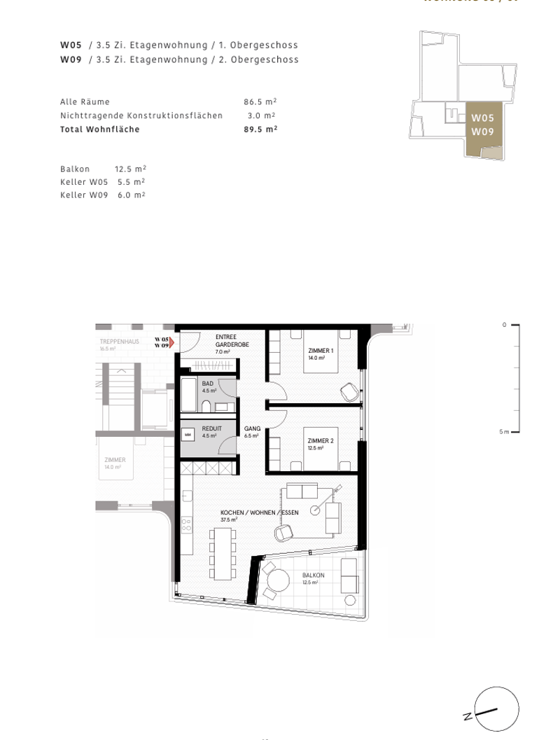 3.5-Zimmer-Neubauwohnung mit Balkon (7)
