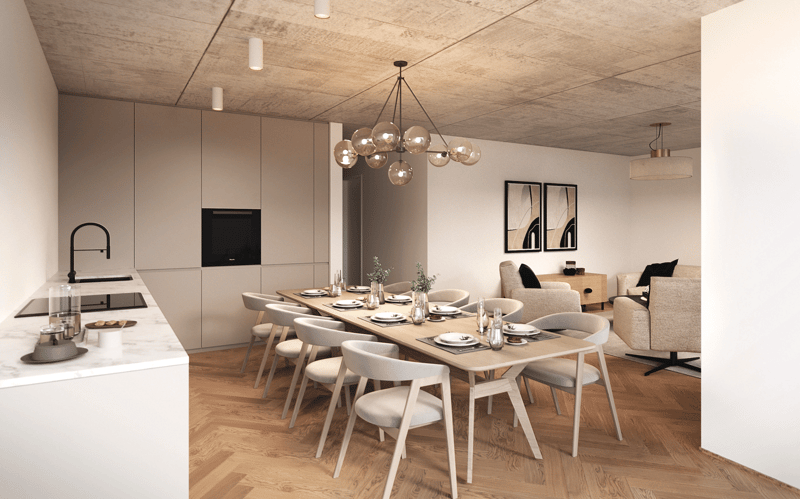 Attraktive Neubau-Maisonettewohnung mit grossem Garten und Sockelgeschoss (3)