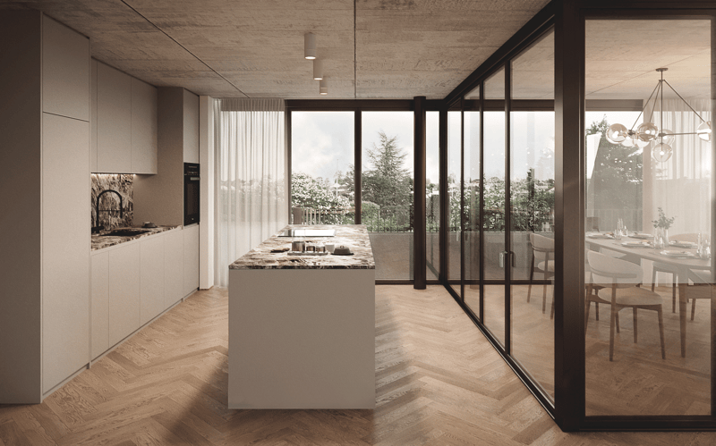 3.5-Zimmer-Attikawohnung mit grosszügiger Dachterrasse (2)