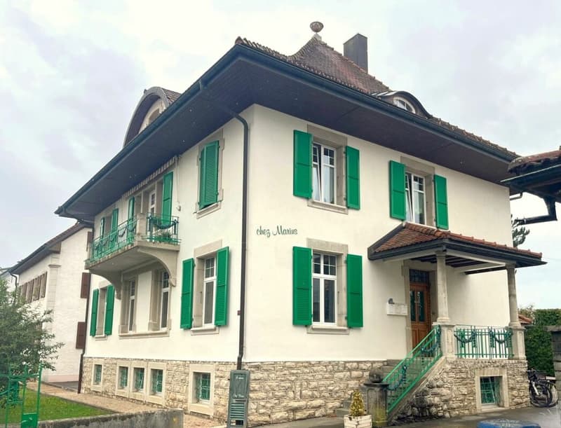 Renditeobjekt in Les Bois JU! Renoviertes Patrizierhaus - Mehrfamilien- oder Generationenhaus - voll vermietet! (18)