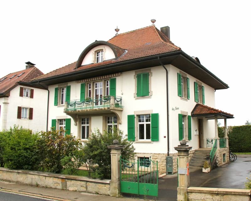Renditeobjekt in Les Bois JU! Renoviertes Patrizierhaus - Mehrfamilien- oder Generationenhaus - voll vermietet! (17)