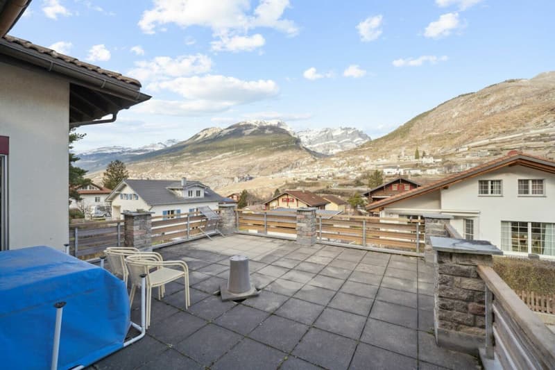 Double-family house with great (expansion) potential in a sunny location in Leuk (2)