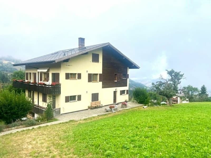 Appartement (de vacances) attractif sur deux étages avec potentiel de développement à Bürchen VS (17)