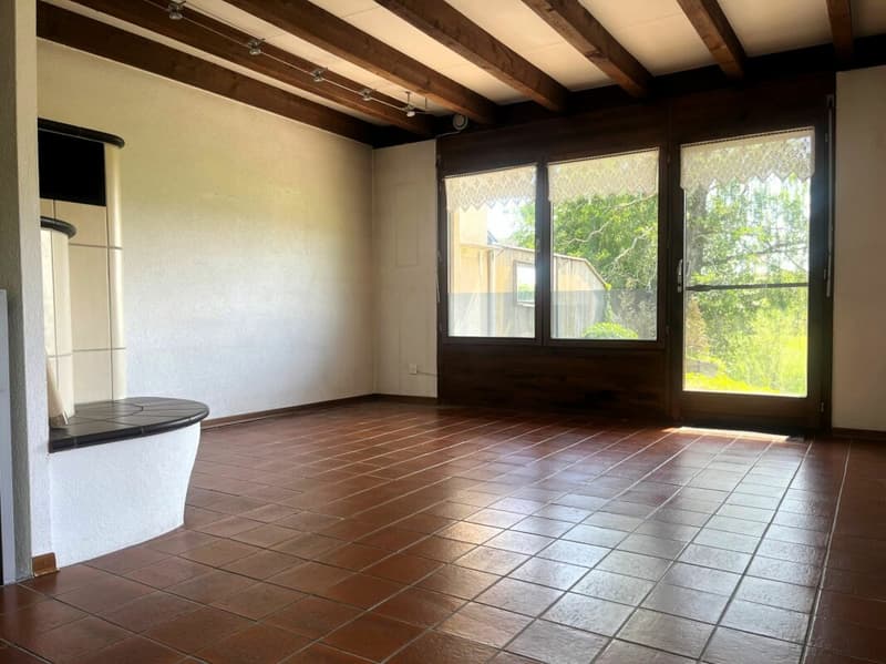 Special semi-detached house in an idyllic location on a natural stream in Worben (4)