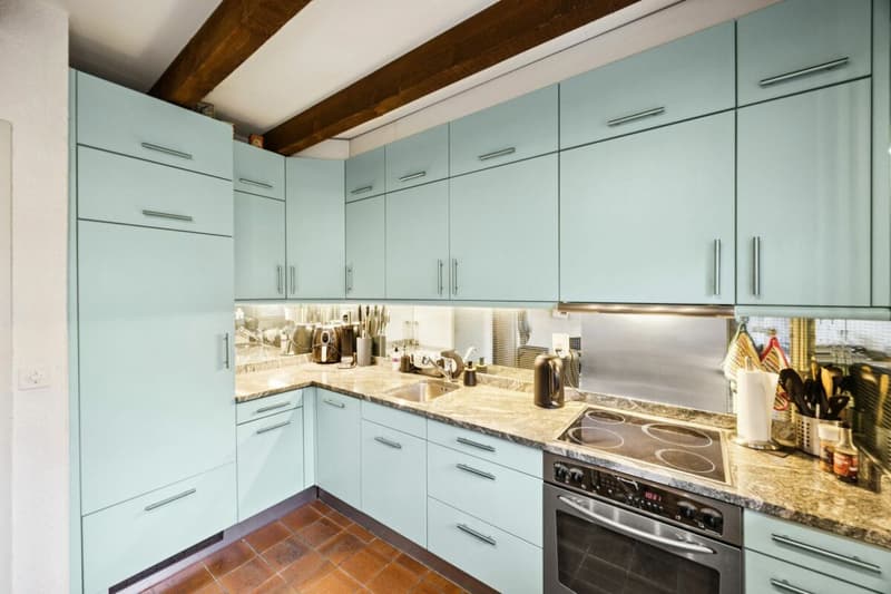 Special semi-detached house in an idyllic location on a natural stream in Worben (6)