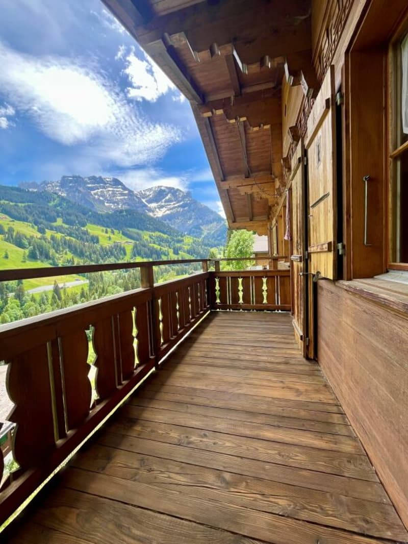 Cozy 4.5-room chalet with breathtaking views in Adelboden BE (6)