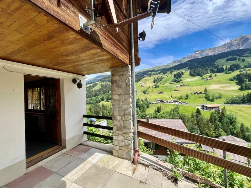 Cozy 4.5-room chalet with breathtaking views in Adelboden BE (14)