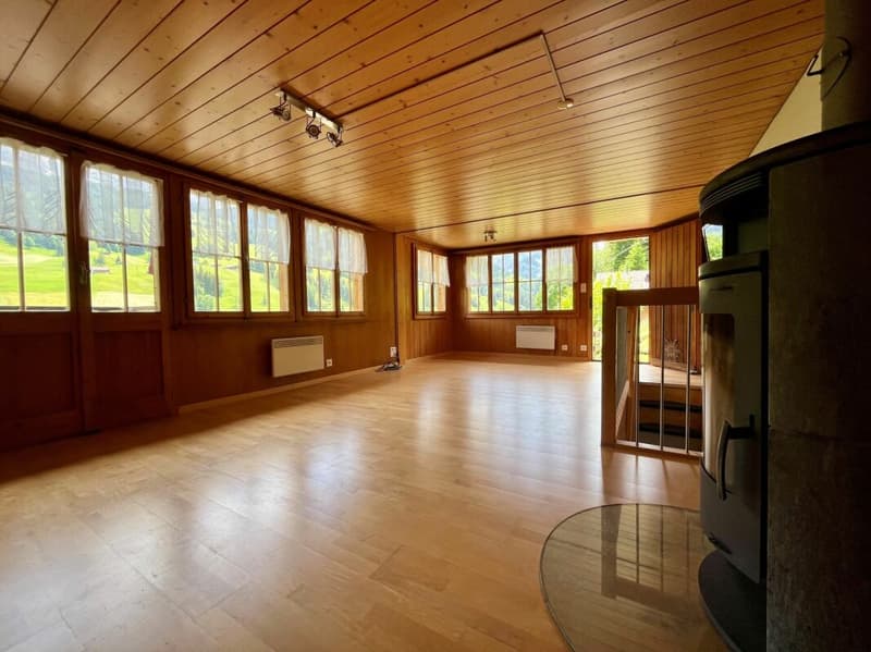 Cozy 4.5-room chalet with breathtaking views in Adelboden BE (5)
