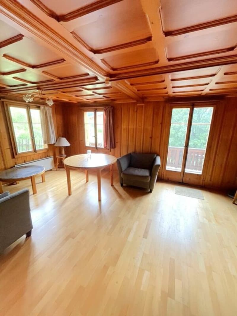 Grand chalet de 7 pièces avec annexe et vue panoramique magnifique à Château-d'Oex VD (4)