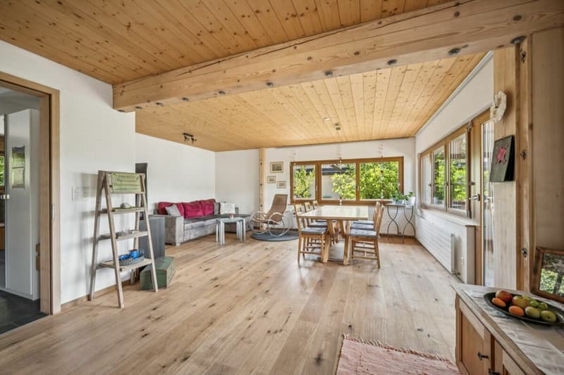 Attraktives 5,5-Zimmer Chalet in Mörigen BE mit Sicht auf den Bielersee (4)