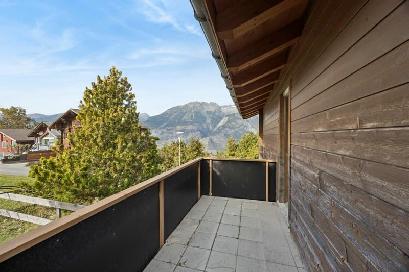3,5-Zimmer Chalet in Unterbäch - herziges Tiny-Einfamilienhaus mit viel Privatsphäre (17)