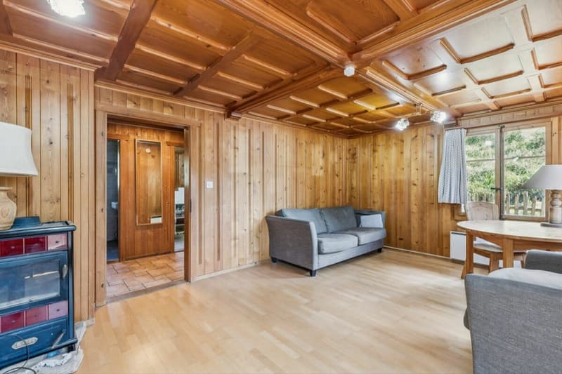 Grosses 7-Zimmer Chalet mit Einliegerwohnung und wunderbarer Weitsicht in Château-d'Oex VD (3)