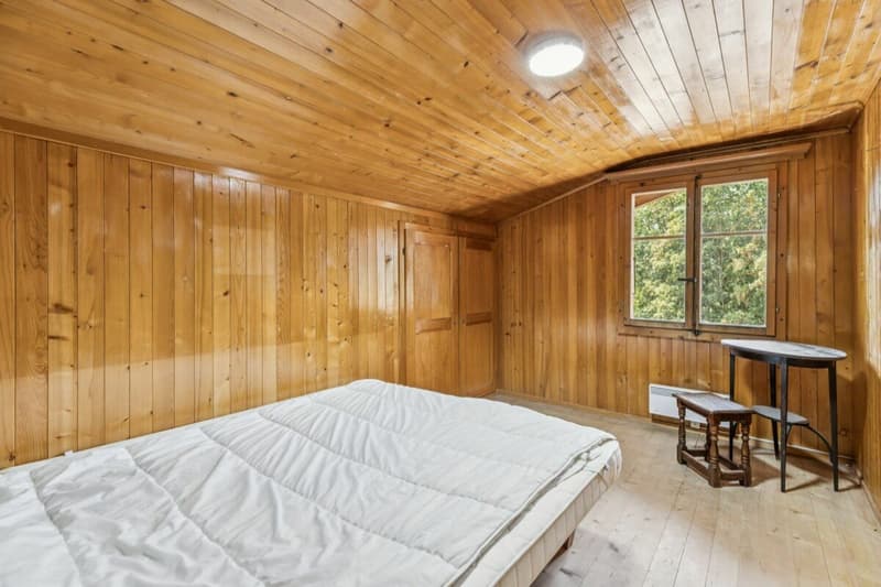 Grosses 7-Zimmer Chalet mit Einliegerwohnung und wunderbarer Weitsicht in Château-d'Oex VD (8)
