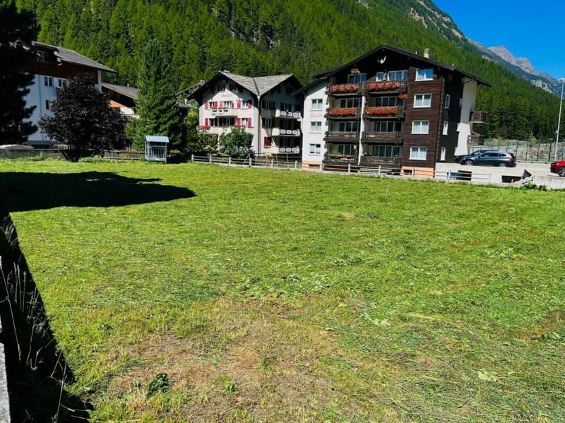 Grosszügige Baulandparzelle in Saas Balen VS für W4 Bauten (2)