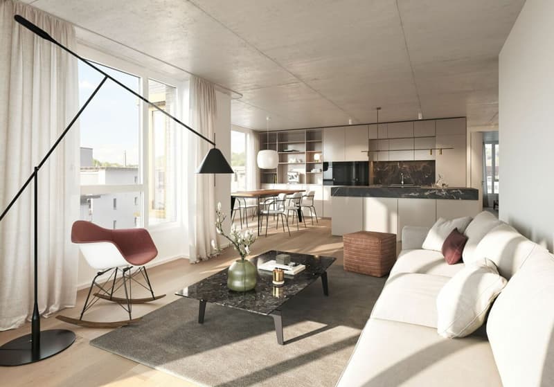 Newly built 4.5-room apartment in Tribschen, Lucerne (1)
