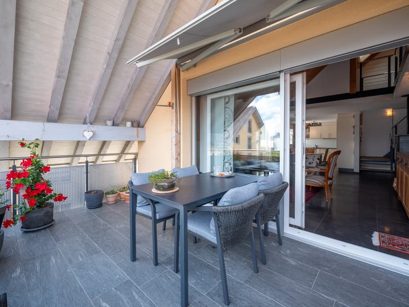 Appartement maisonnette moderne 4,5 pièces avec poêle suédois et grand balcon (8)