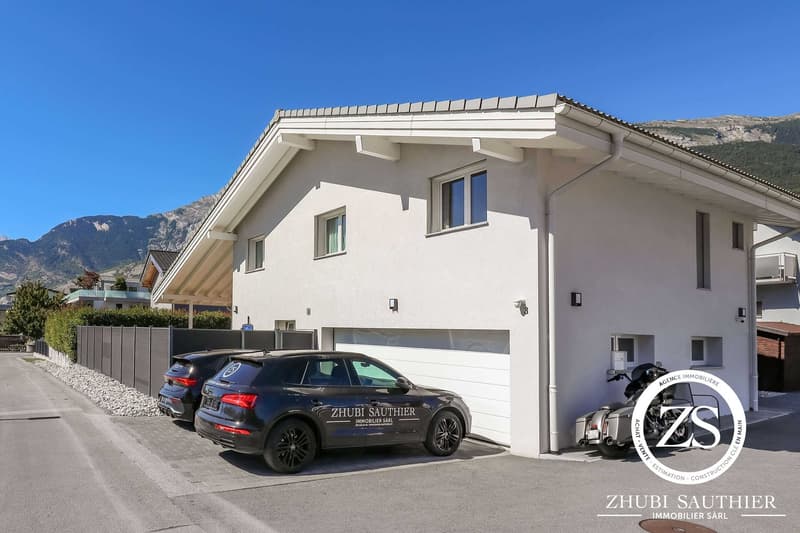 Villa familiale de 5.5 pièces avec garage double à Plan-Conthey (20)