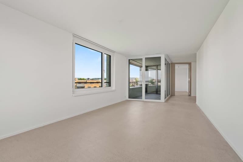 Appartamento moderno 4.5 locali al 6° piano con balcone e vista splendida a Kloten (Appartamento 6.1) (18)